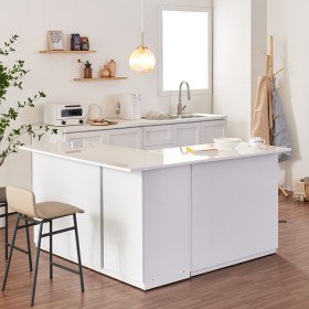 베이크 코너형 3000C 홈바 조리대 아일랜드 식탁 YD118C