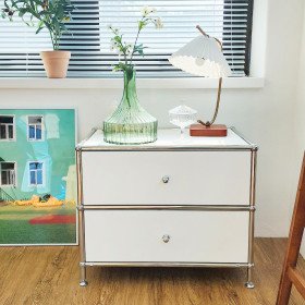 비아 PRIME 모듈가구 P19 MATTE LN 600 협탁 SWL224C