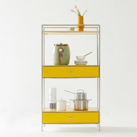 비아3 모듈 미드센츄리 UV HN 800 높은 주방수납장 SWL243C