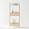 비아3 모듈 미드센츄리 UV HN 600 높은 주방수납장 SWL242C